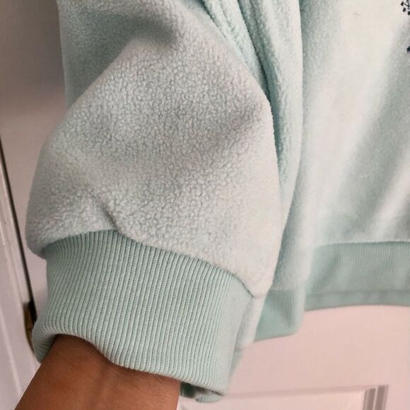 Madison Taylor Women's Sweatshirt Plus Size 2X Crew Neck Pullover Green (Aqua) - Picture 8 of 8
